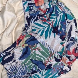 flowy drawstring shorts